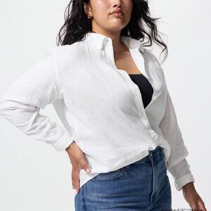 UNIQLO | Premium Linen Shirt - S